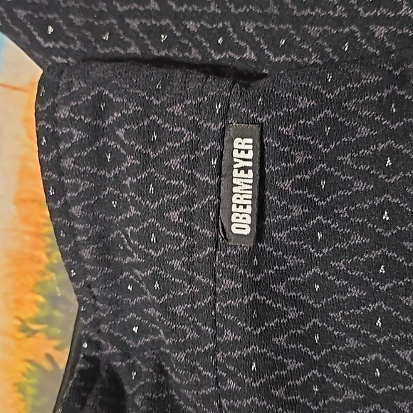 Obermeyer Black Studded Riding Pants Size 10 - Picture 6 of 6